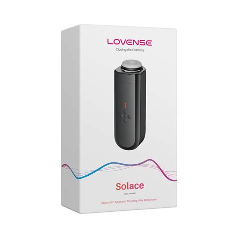 lovense solace|Lovense Solace App Controlled Rechargeable Thrusting .
